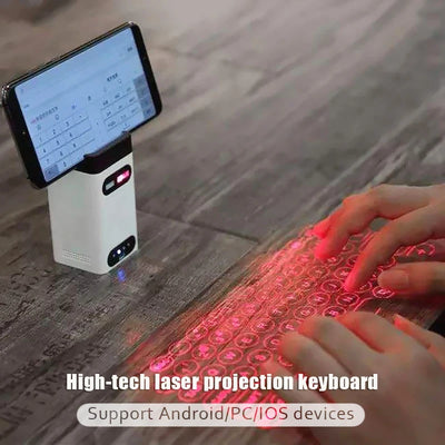 Mini Virtual Laser Keyboard Wireless Projection Touch Keyboard