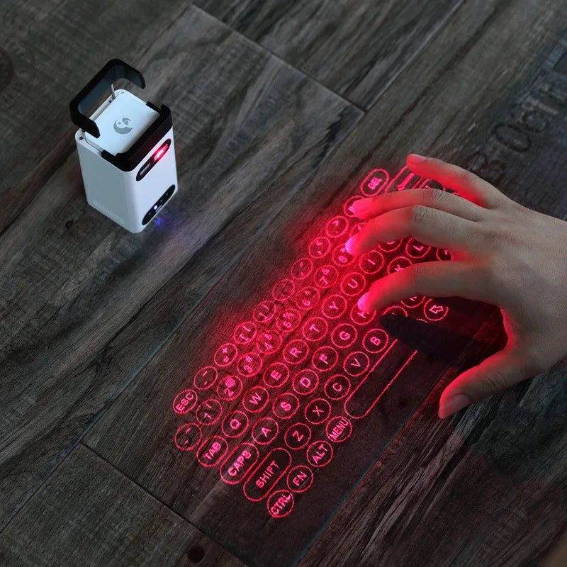 Mini Virtual Laser Keyboard Wireless Projection Touch Keyboard